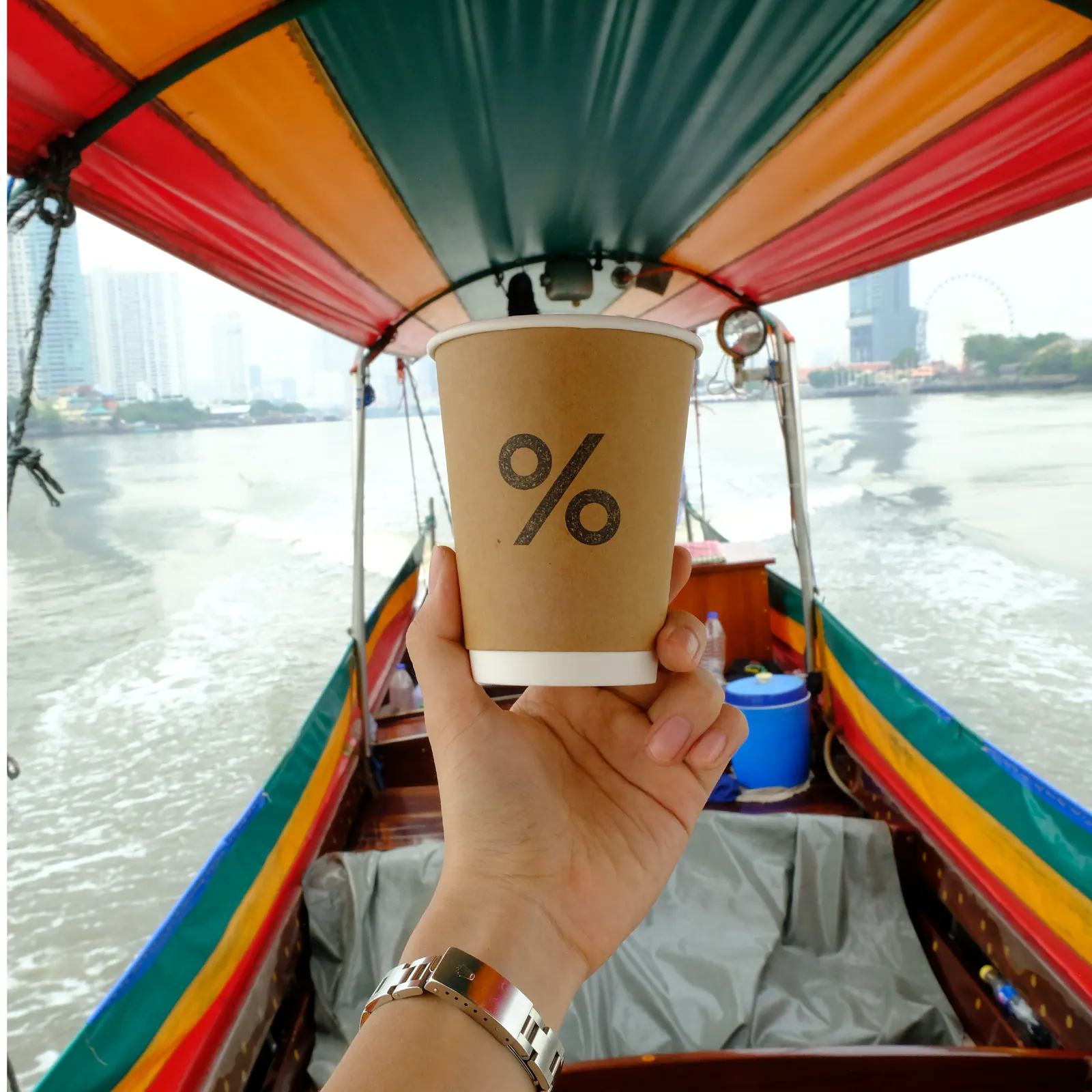 Where Culture Meets the City — % Arabica Thailand, Art Direction by Sirapop