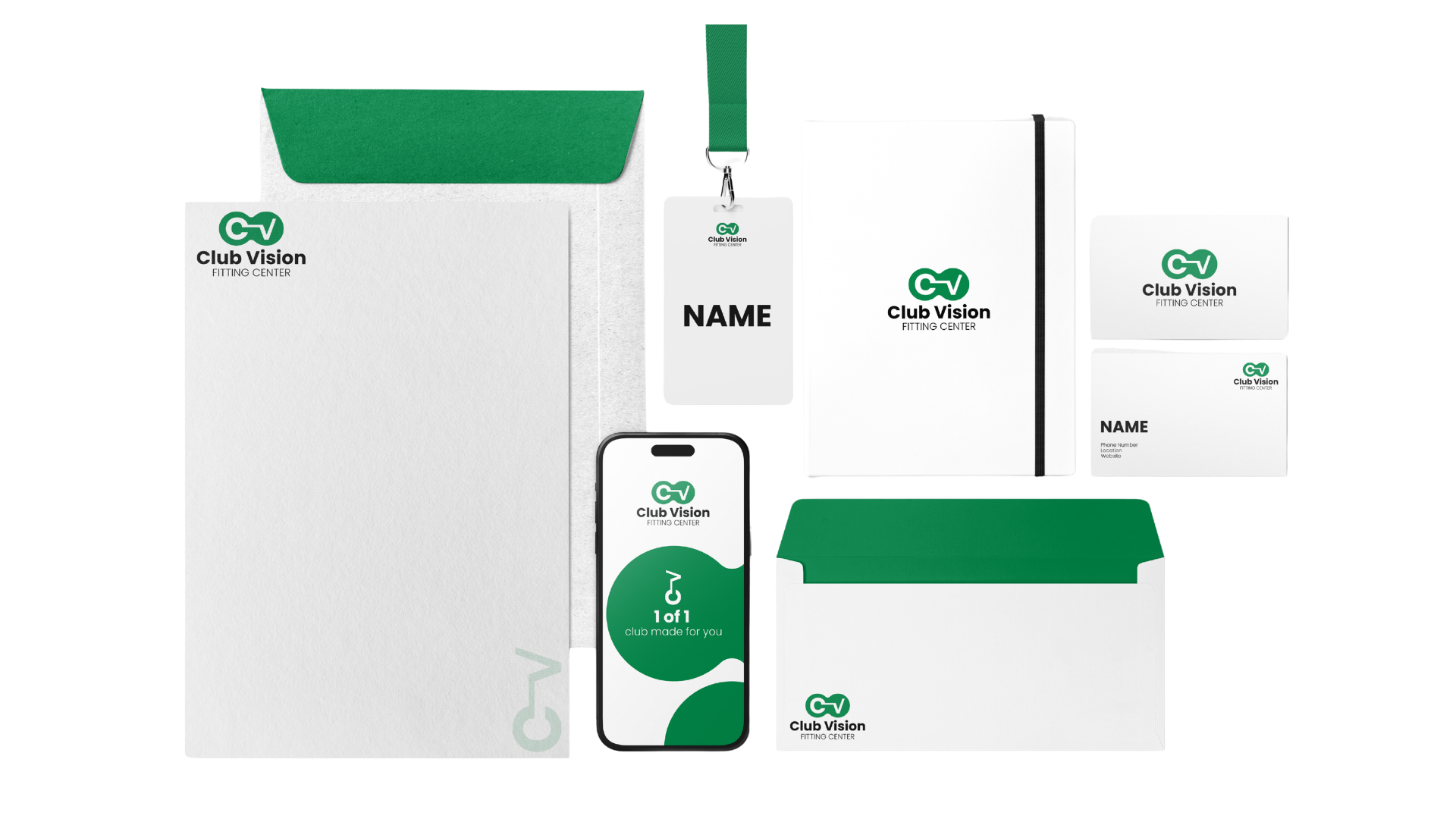 Club Vision Identity — Club Vision, Brand & Identity by Sirapop