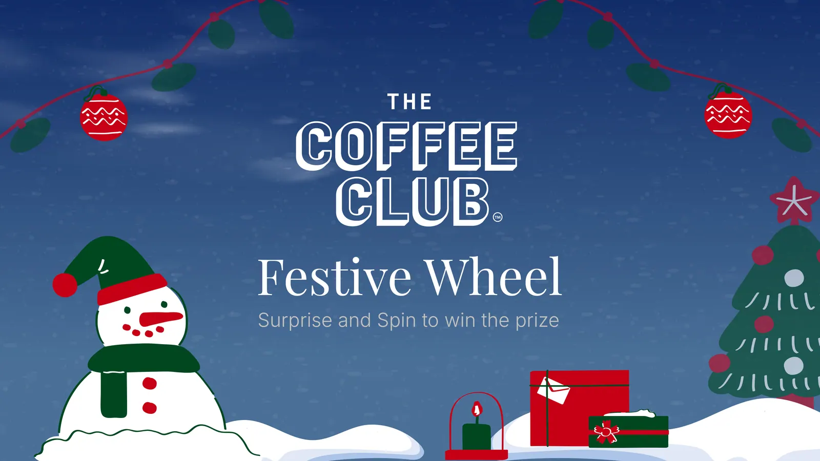 Festive Wheel — The Coffee Club, Digital & Interface by Sirapop